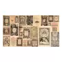 Paris Prix Papier Peint XXL  Vintage Books  280x500cm