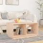 Voir la diapositive 1 : VIDAXL Table basse 80x50x40 cm Bois massif de pin