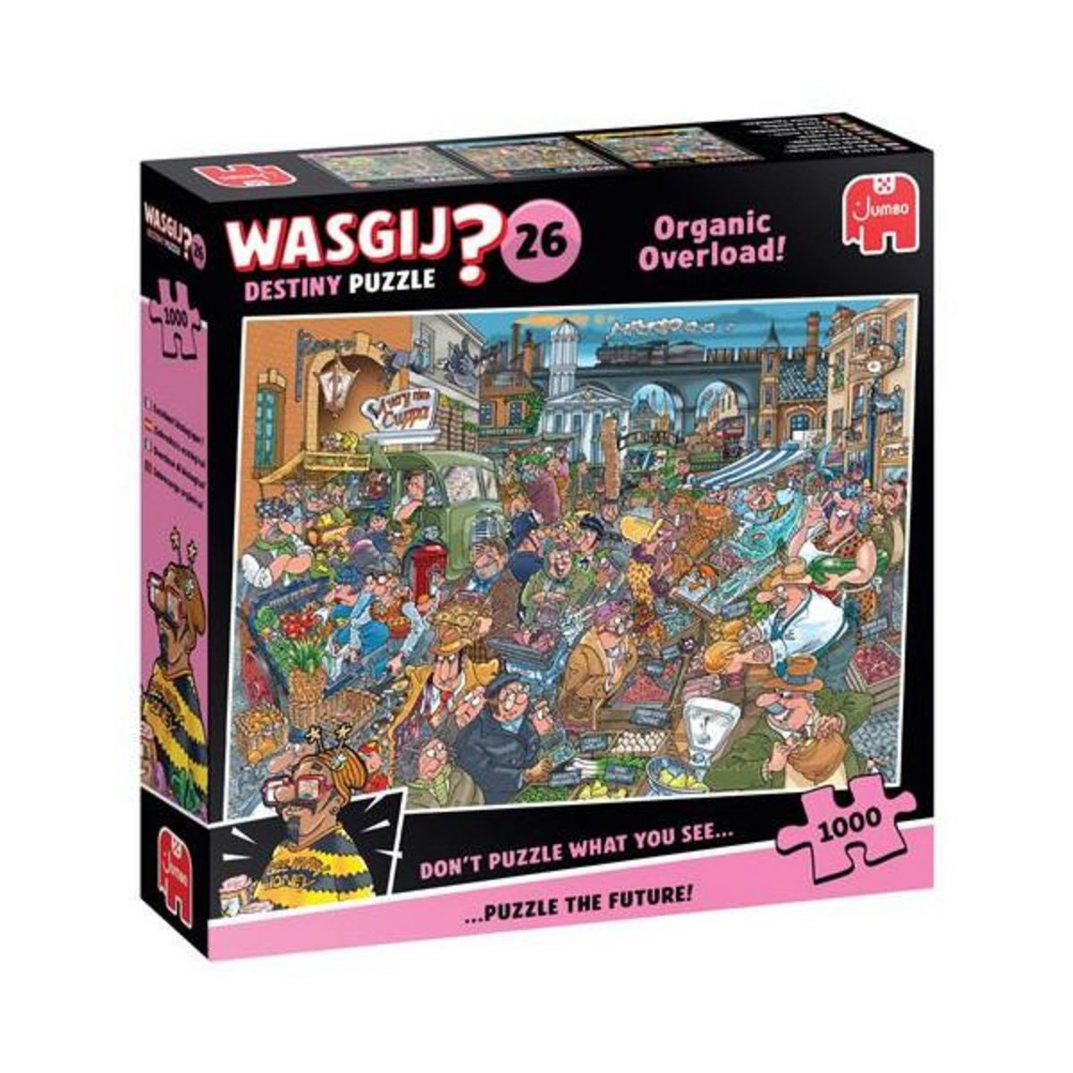 Jumbo Puzzle 1000 pièces Jumbo Wasgij Destiny 26 Excédent biologique