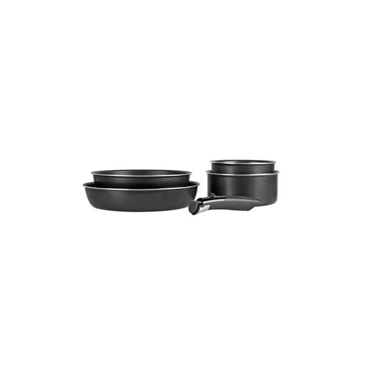 Sitram Batterie de cuisine Sitram 5 pièces Family Noir