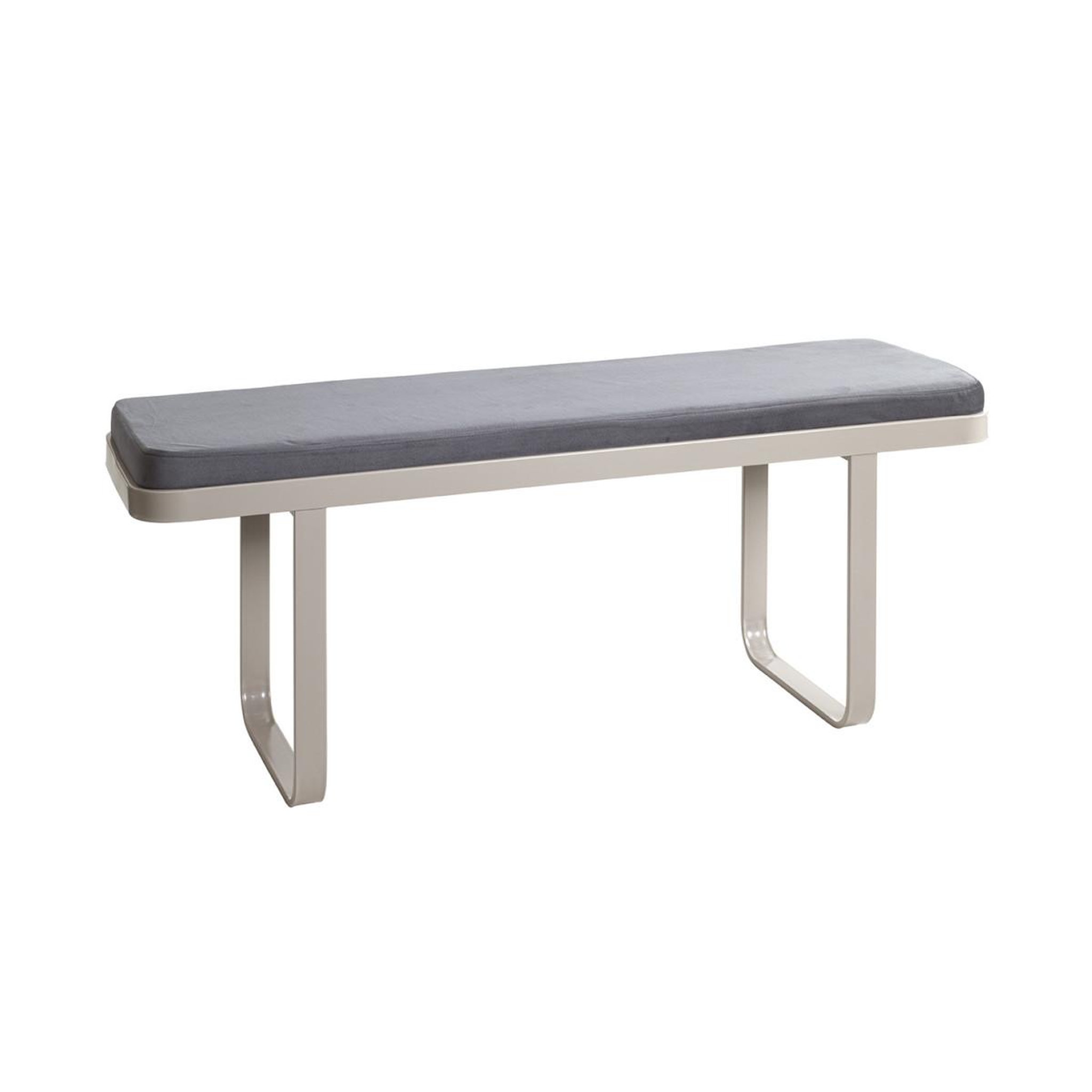 Paris Prix Banc design 2 places  dario  115cm anthracite