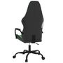 Voir la diapositive 5 : VIDAXL Chaise de jeu Noir et vert Similicuir