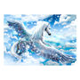 Voir la diapositive 2 : Paris Prix Papier Peint  Pegasus Blue
