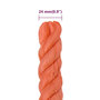 Voir la diapositive 6 : VIDAXL Corde de travail Orange 24 mm 50 m Polypropylene