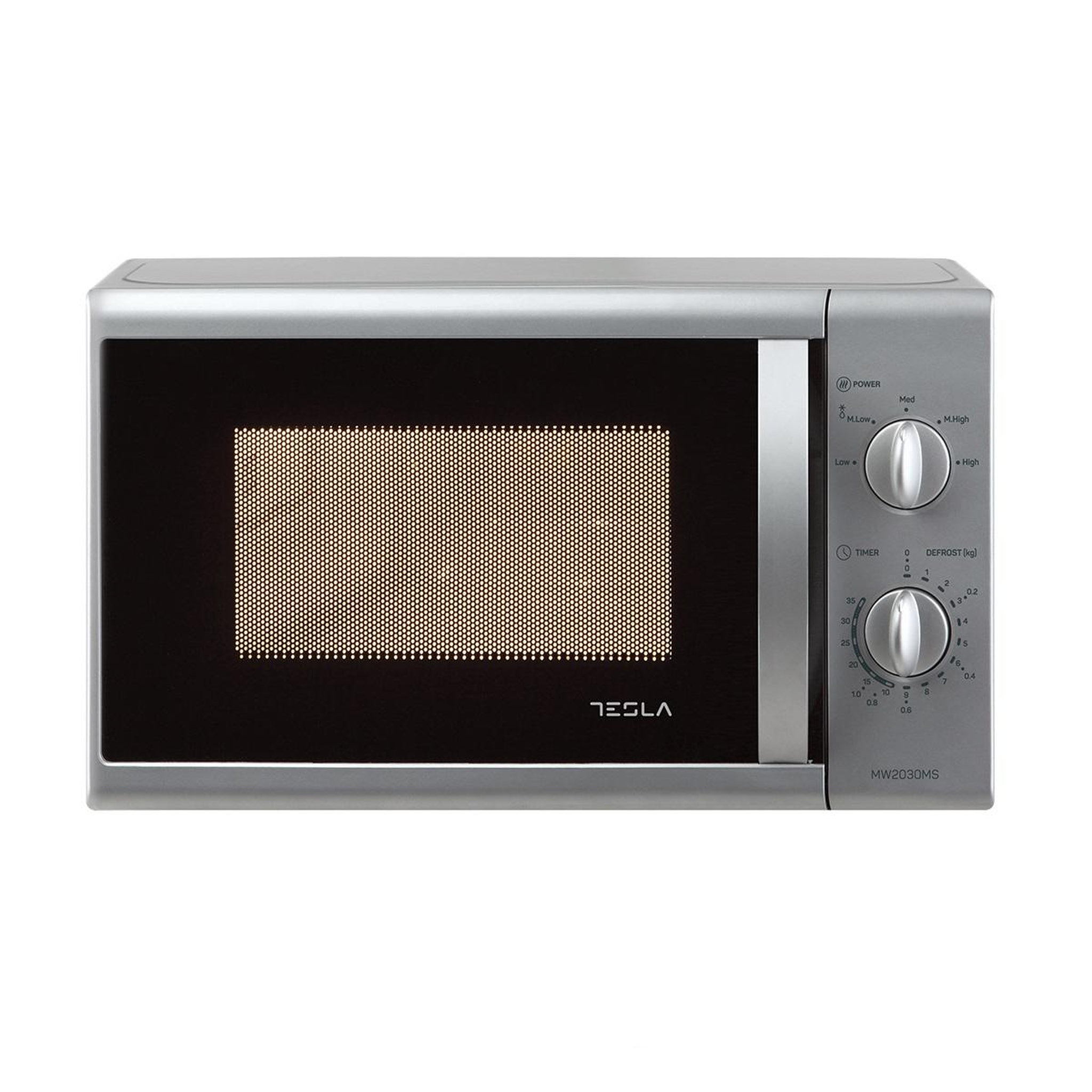 Voir la diapositive 1 : TESLA Micro-ondes solo 20l 700w silver - MW2030MS
