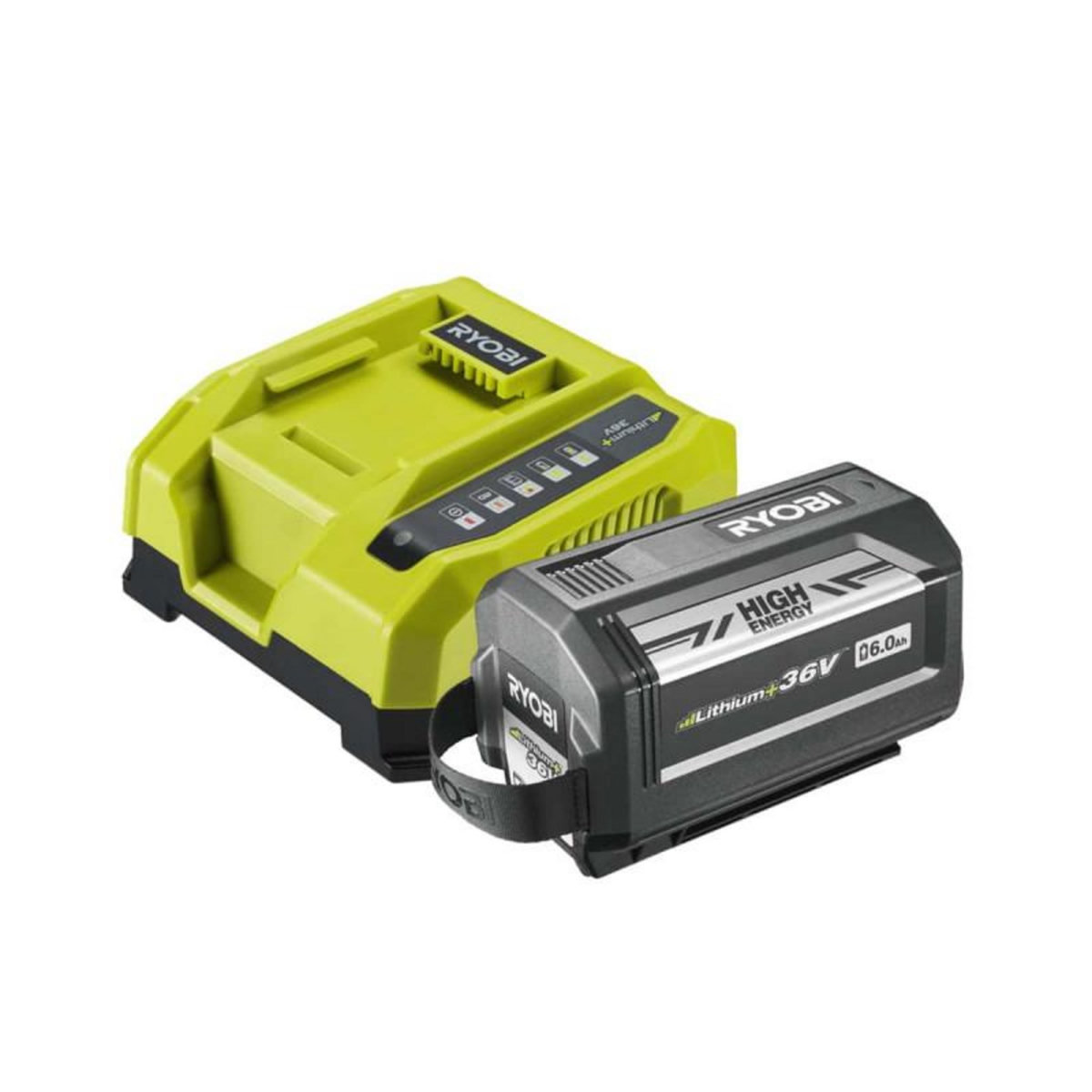 Ryobi Batterie RYOBI 36V LithiumPlus 6.0 Ah - 1 chargeur rapide RY36BC60A-160