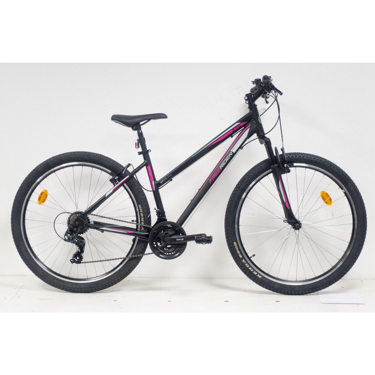 VTT 27 5 Rigide Alu Femme Freerider 21 vitesses Fourche