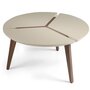 Paris Prix Table Basse Design en Bois  Mercos  100cm Beige