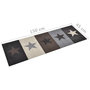Voir la diapositive 5 : VIDAXL Tapis de sol de cuisine lavable Etoile 45x150 cm