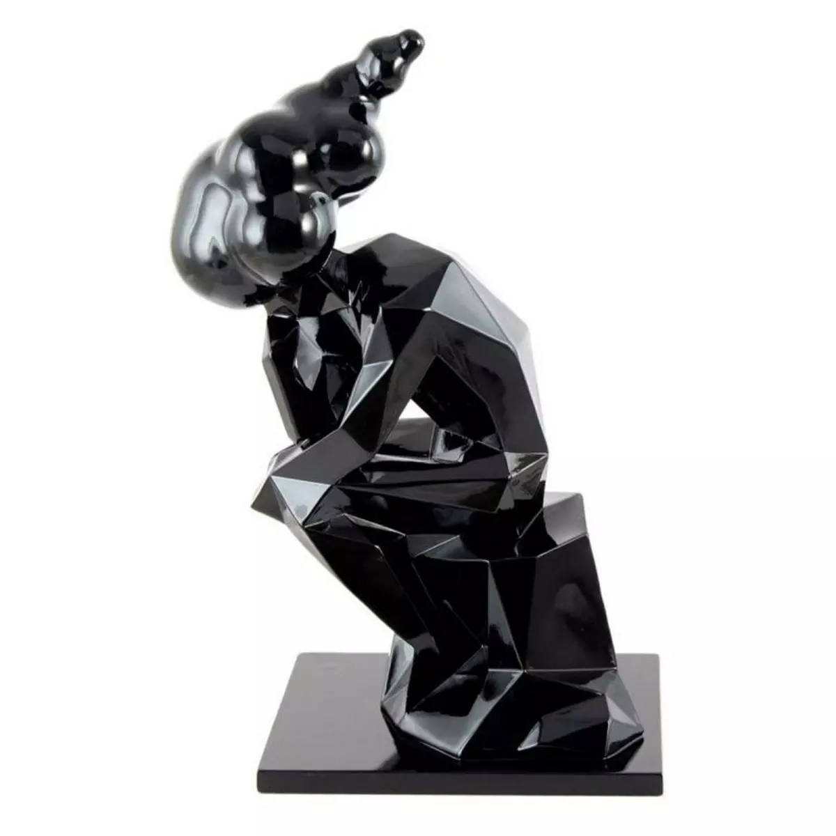 Paris Prix Statue Design  Sculpture Kenya  47cm Noir