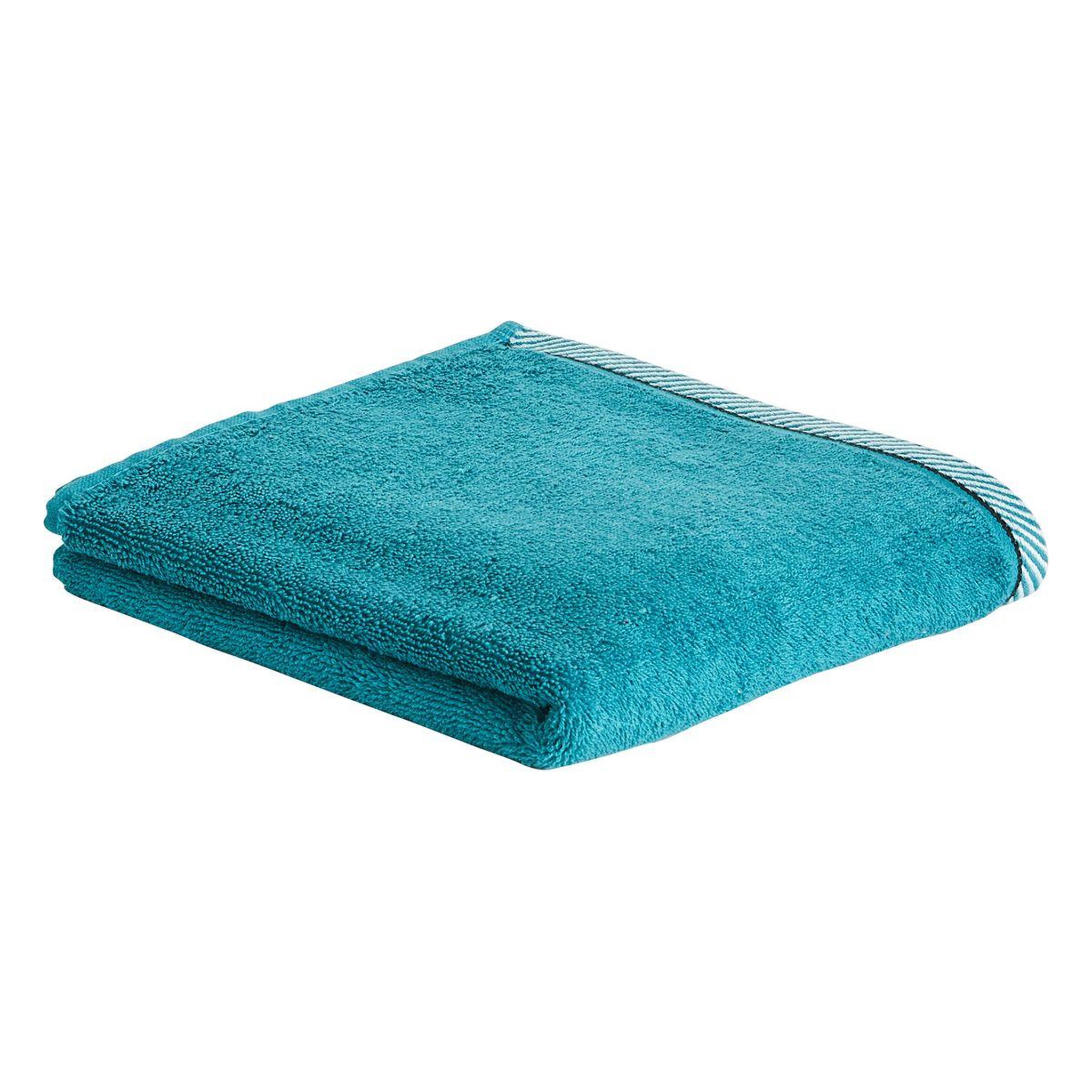 Voir la diapositive 1 : ACTUEL Serviette invité fantaisie en coton 500 g/m²