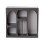 Voir la diapositive 1 : Habitat et Jardin Buffet en bois  Liva 120  - 120 x 37 x 74 cm - Gris anthracite