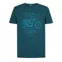  T-shirt Bleu Homme Petrol Industries Classic