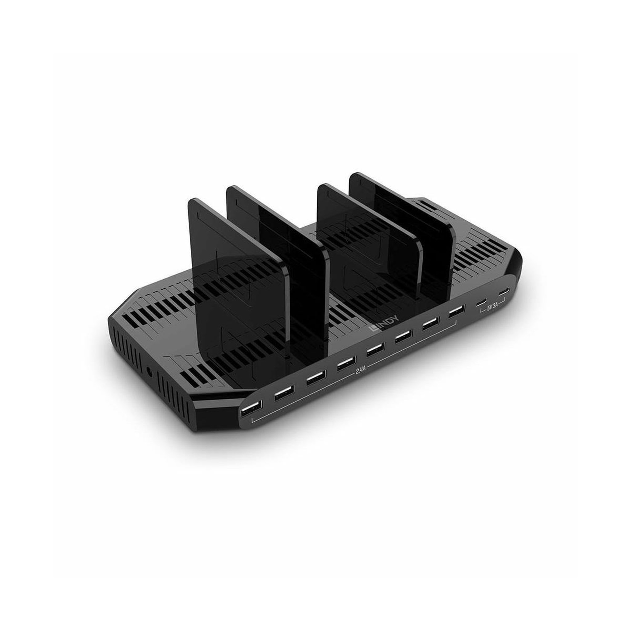 Voir la diapositive 2 : LINDY Lindy 73435 chargeur d'appareils mobiles smartphone, tablette noir secteur charge rapide intérieure
