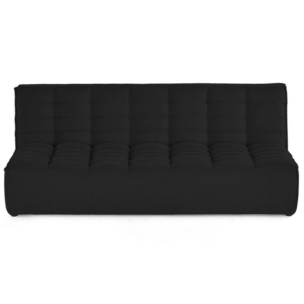 LISA DESIGN Ellie - canapé 3 places en velours texturé