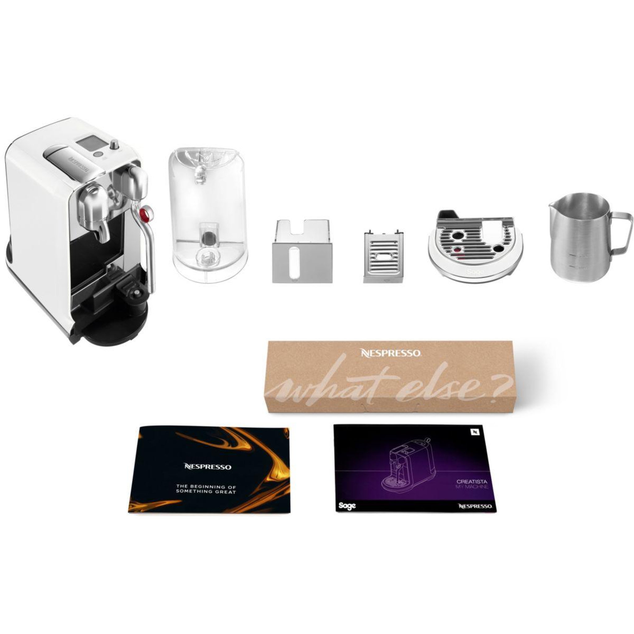Voir la diapositive 5 : SAGE APPLIANCES Nespresso creatista plus sel de mer