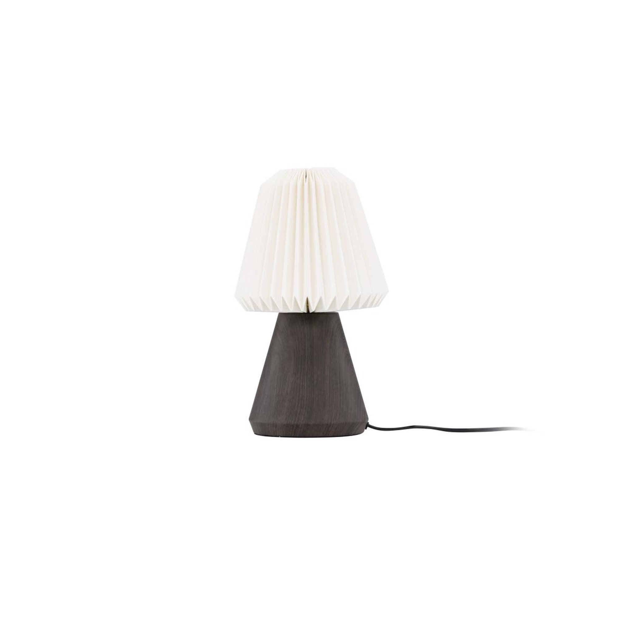 Voir la diapositive 6 : Paris Prix Lampe à poser design  fjallen  33cm marron