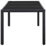 Voir la diapositive 4 : VIDAXL Ensemble a dîner d'exterieur 9 pcs Resine tressee Noir