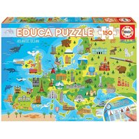 Puzzle en bois carte Europe 18 pieces Pays enfant GUIZMAX - Cdiscount Jeux  - Jouets