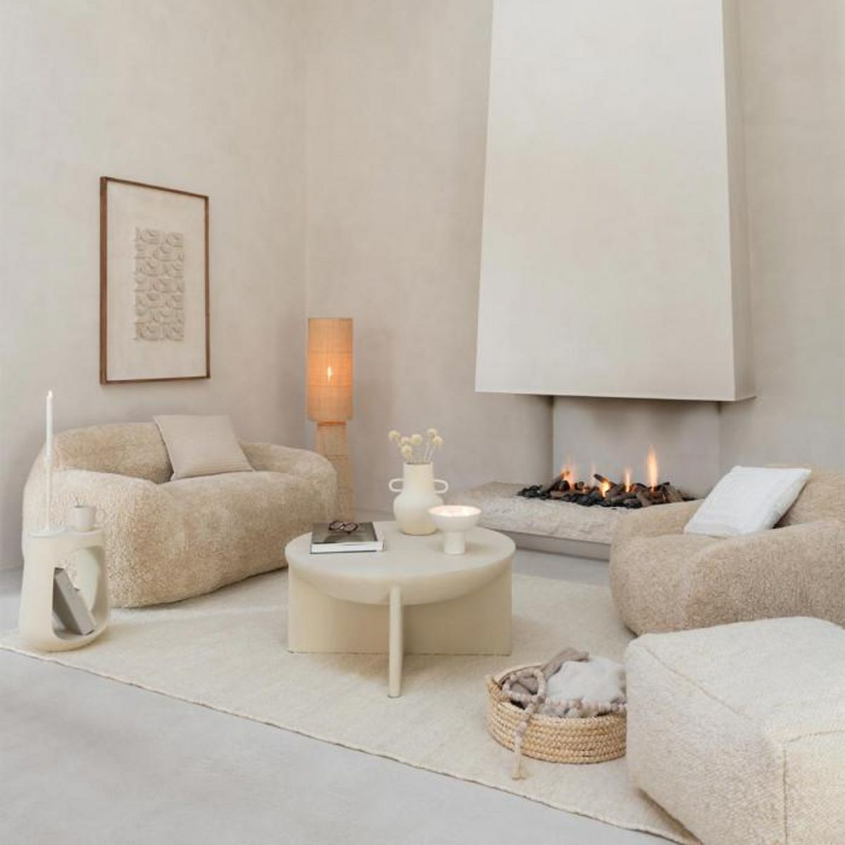 Paris Prix Toile Murale Encadrée  Josh  82x122cm Naturel