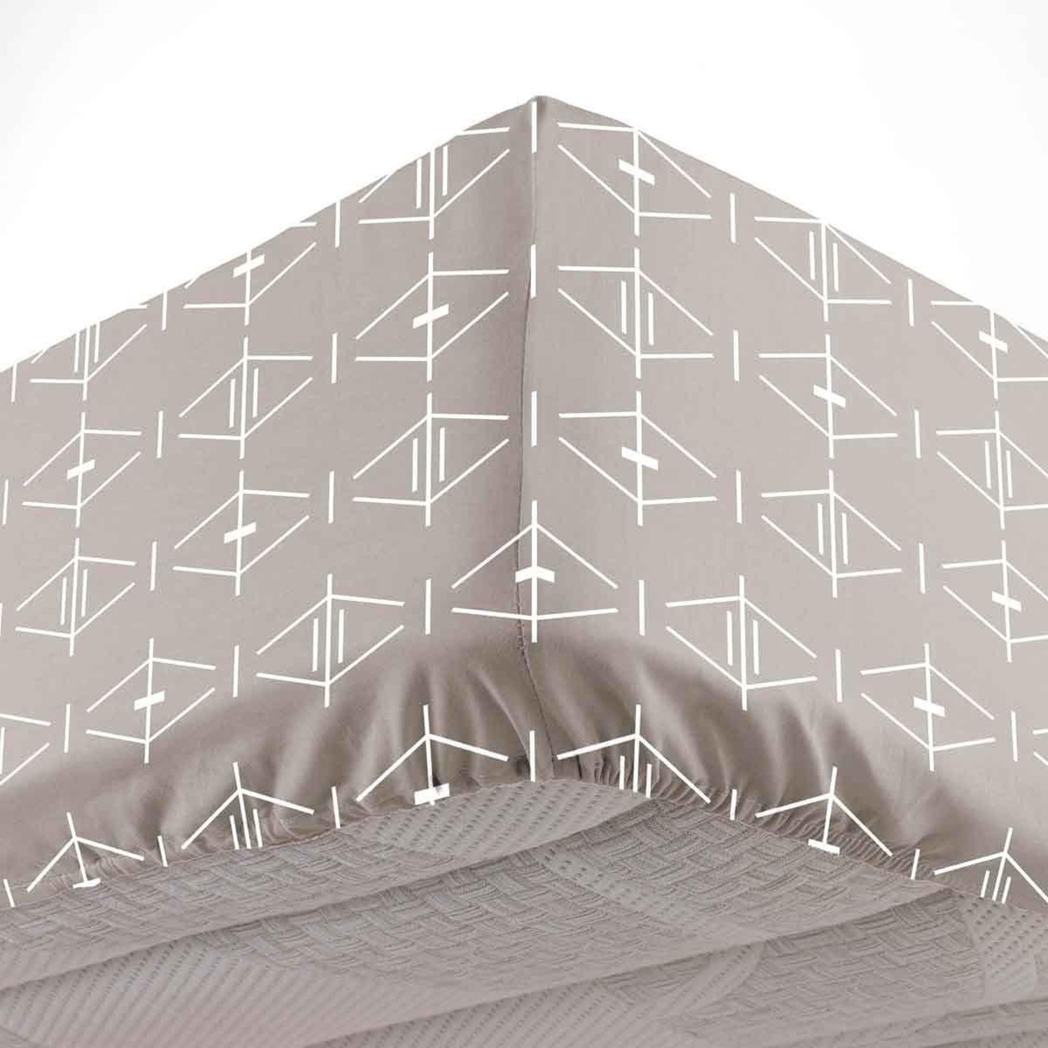 Douceur d'Intérieur Drap housse en coton  aristide  160x200cm naturel