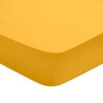 DODO Drap Housse Studio Coton Jaune. Coloris disponibles : Jaune