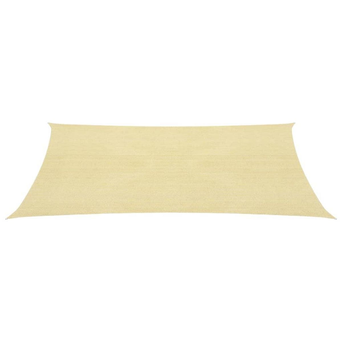 VIDAXL Parasol en PEHD carre 3,6 x 3,6 m Beige