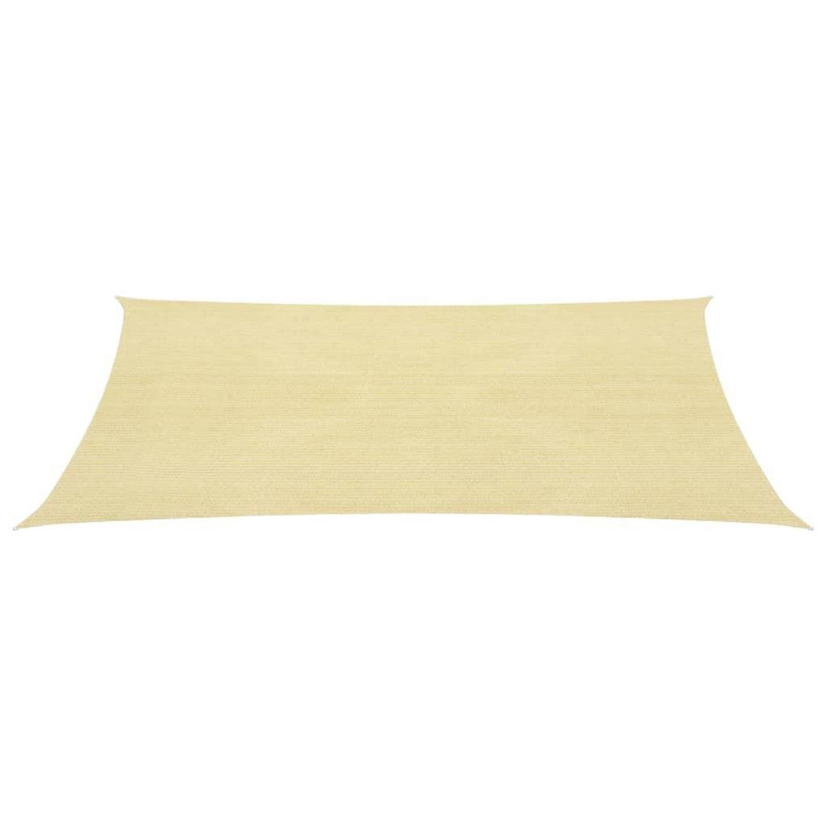 VIDAXL Parasol en PEHD carre 3,6 x 3,6 m Beige