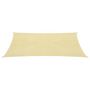 Voir la diapositive 2 : VIDAXL Parasol en PEHD carre 3,6 x 3,6 m Beige