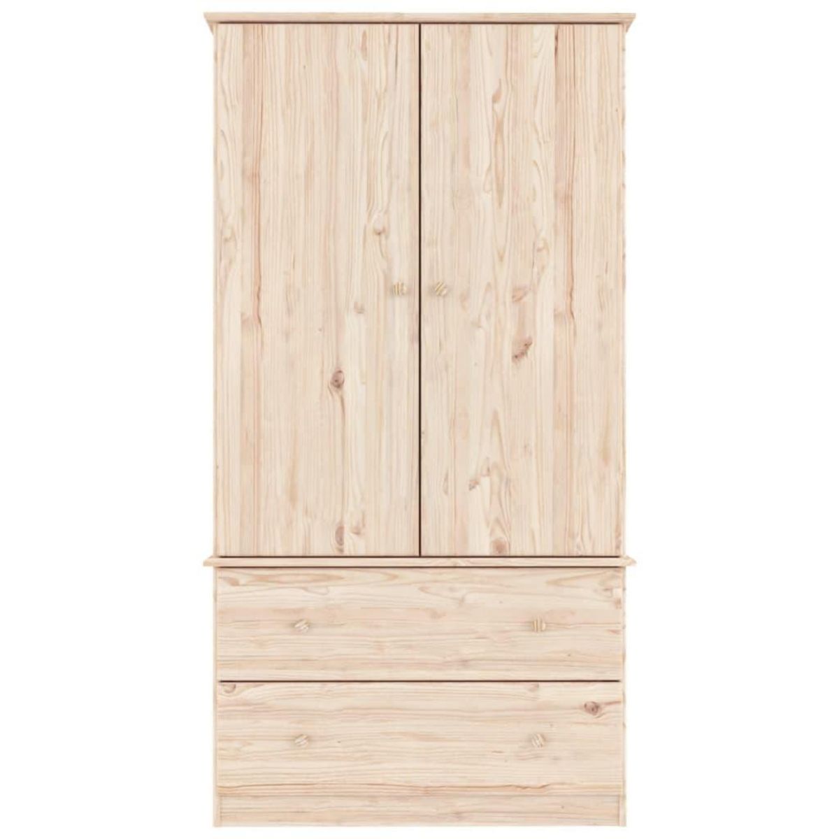 VIDAXL Garde-robe ALTA 90x55x170 cm bois massif de pin
