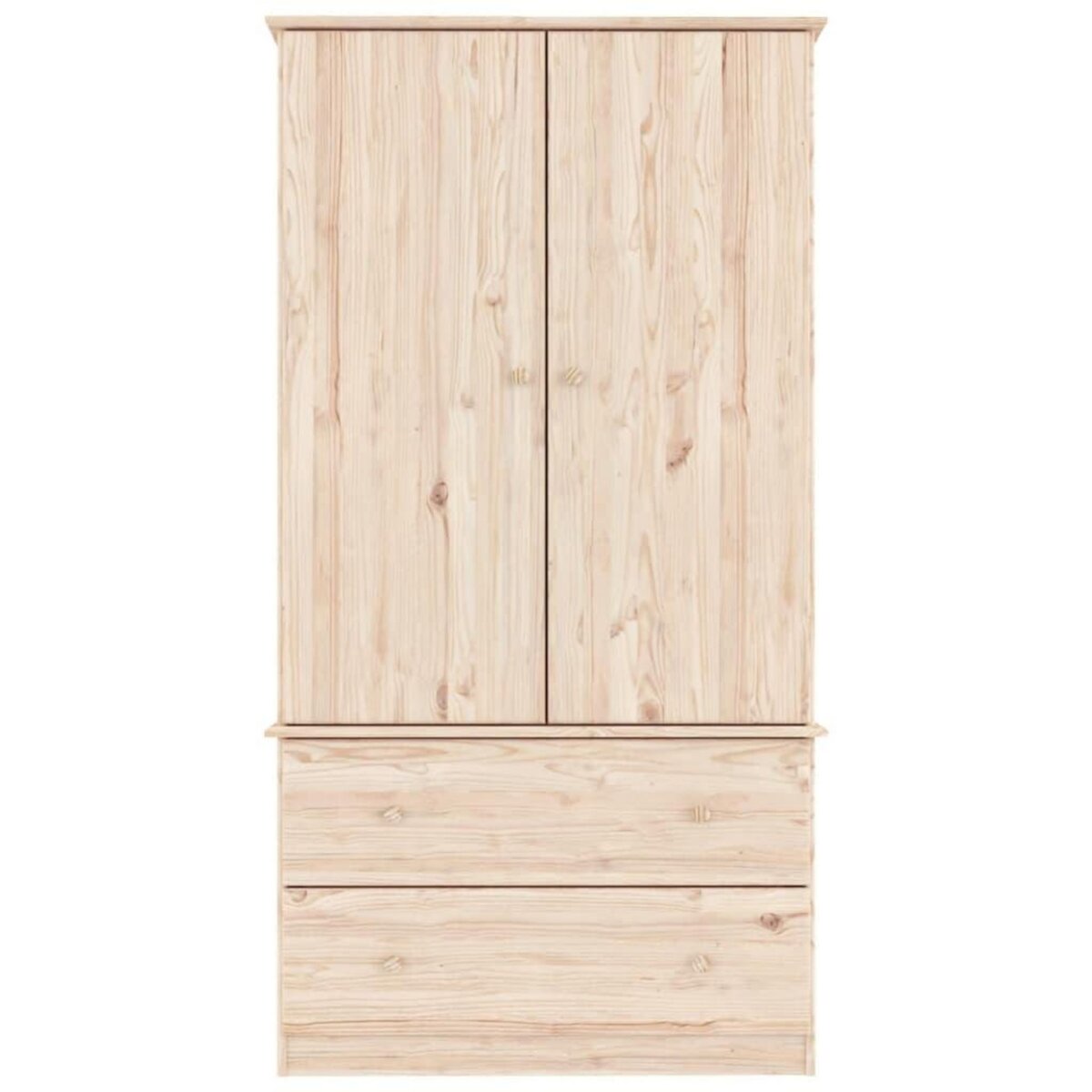 VIDAXL Garde-robe ALTA 90x55x170 cm bois massif de pin