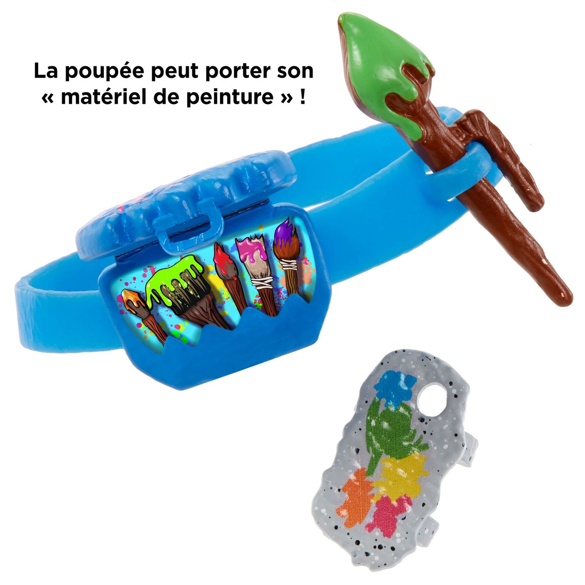 Voir la diapositive 4 : MATTEL Cave Club - Poupée Slate et accessoires