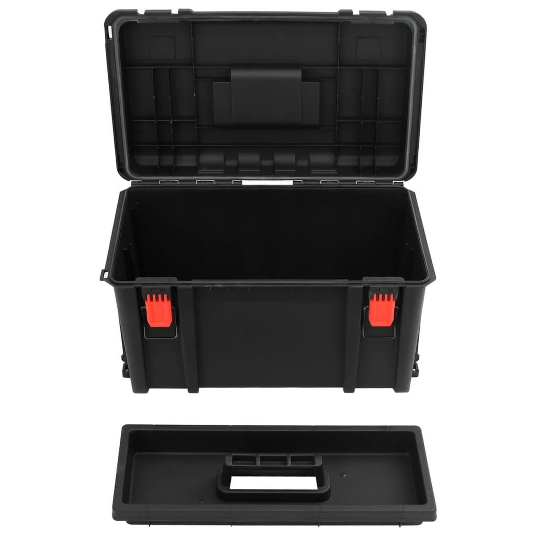 Voir la diapositive 5 : VIDAXL Valise de vol portable noir 57x35x32,5 cm PP
