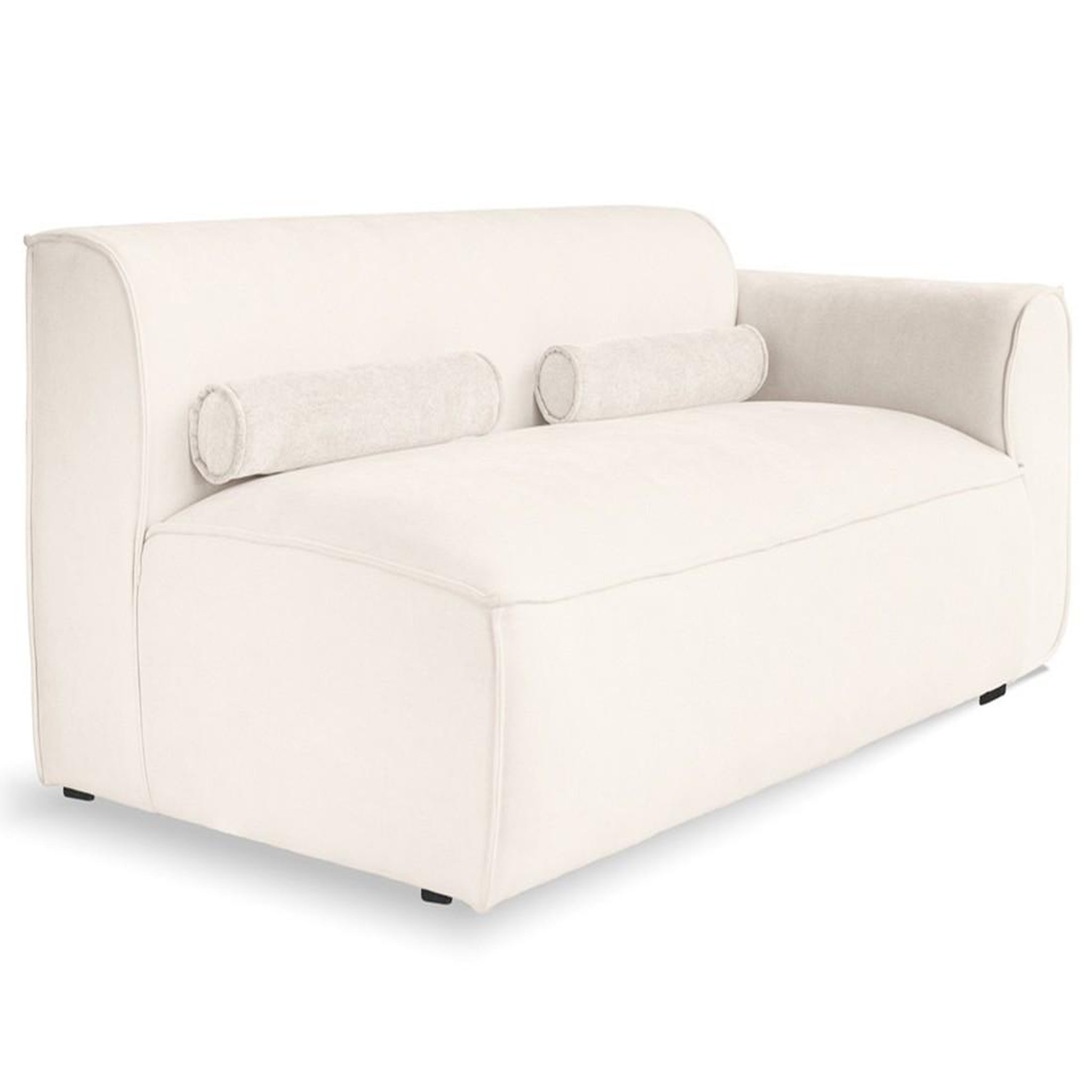 Voir la diapositive 1 : BEST MOBILIER Felix - module d'assise droit en tissu texturé