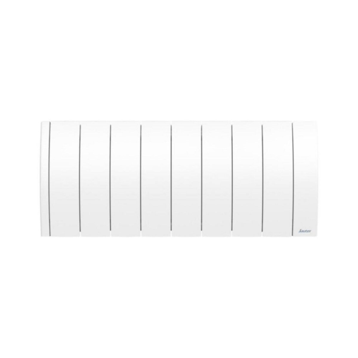 Sauter Radiateur électrique connecté IPALA bas 1000W blanc - inertie fluide