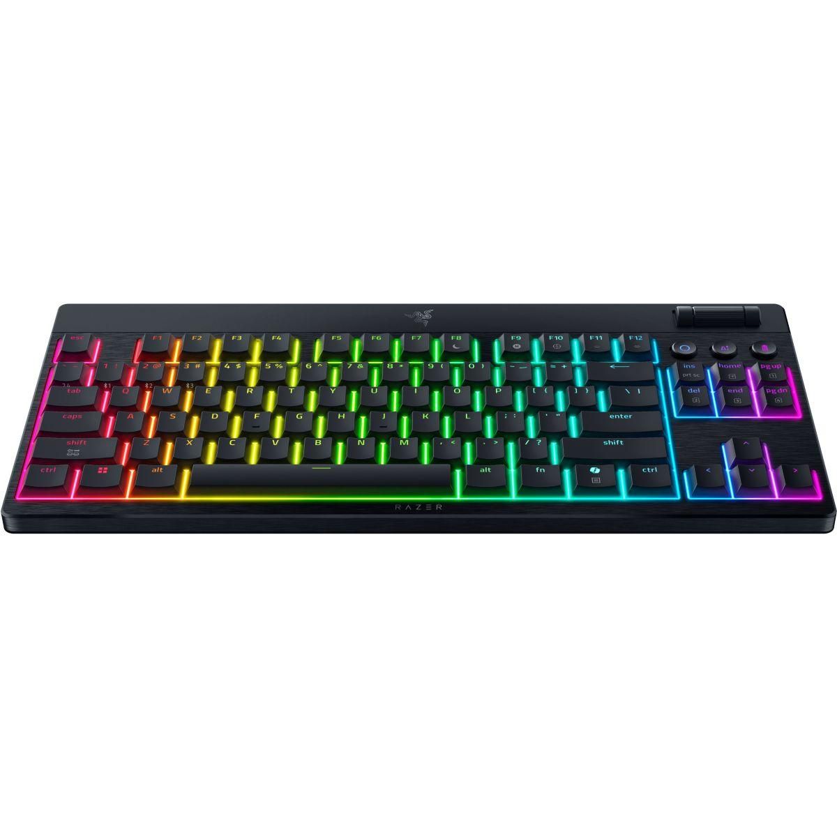 Razer Clavier gamer sans fil BlackWidow V4 Tenkeyless Hyperspeed