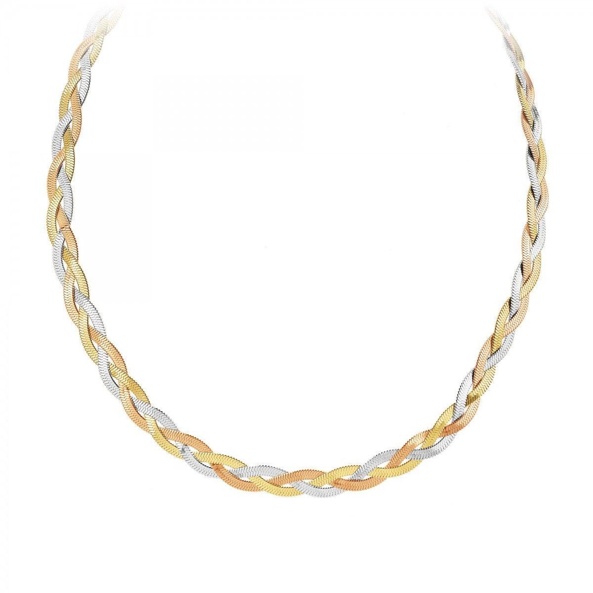 Voir la diapositive 3 : SC BOHEME Collier SC Bohème en acier inoxydable
