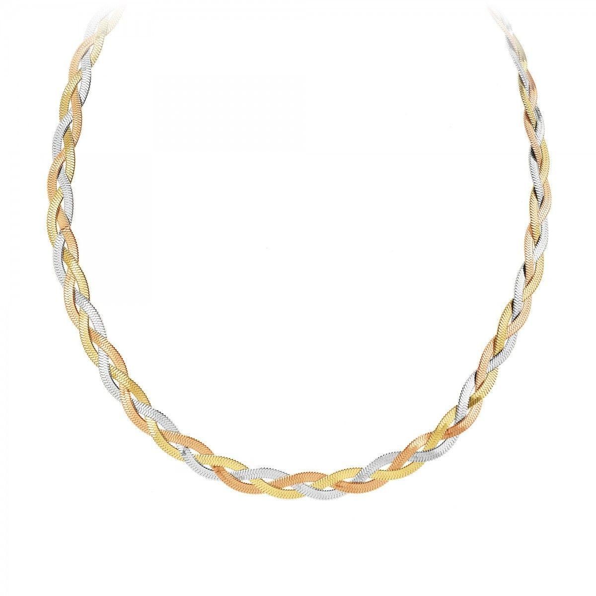 SC BOHEME Collier SC Bohème en acier inoxydable