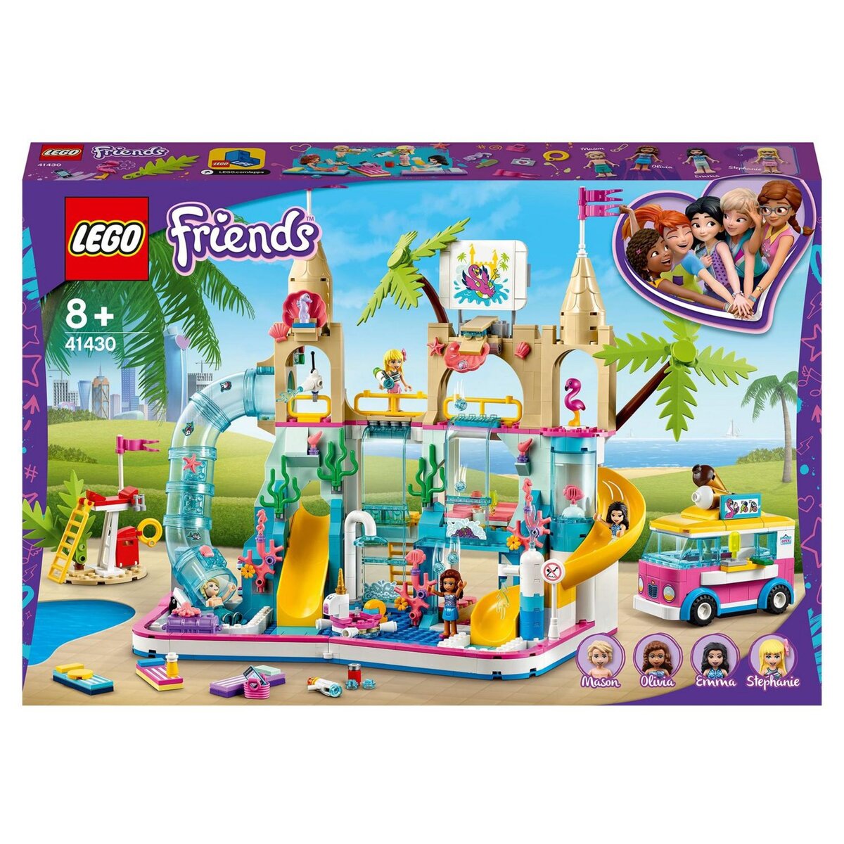LEGO Friends 41430 - Le parc aquatique Plaisirs d'été