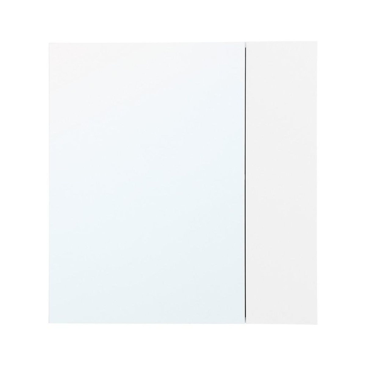 SOBUY SoBuy - Meuble Mural Suspendu à deux portes - Blanc - 57x14x61cm - Minimaliste - BZR184-W