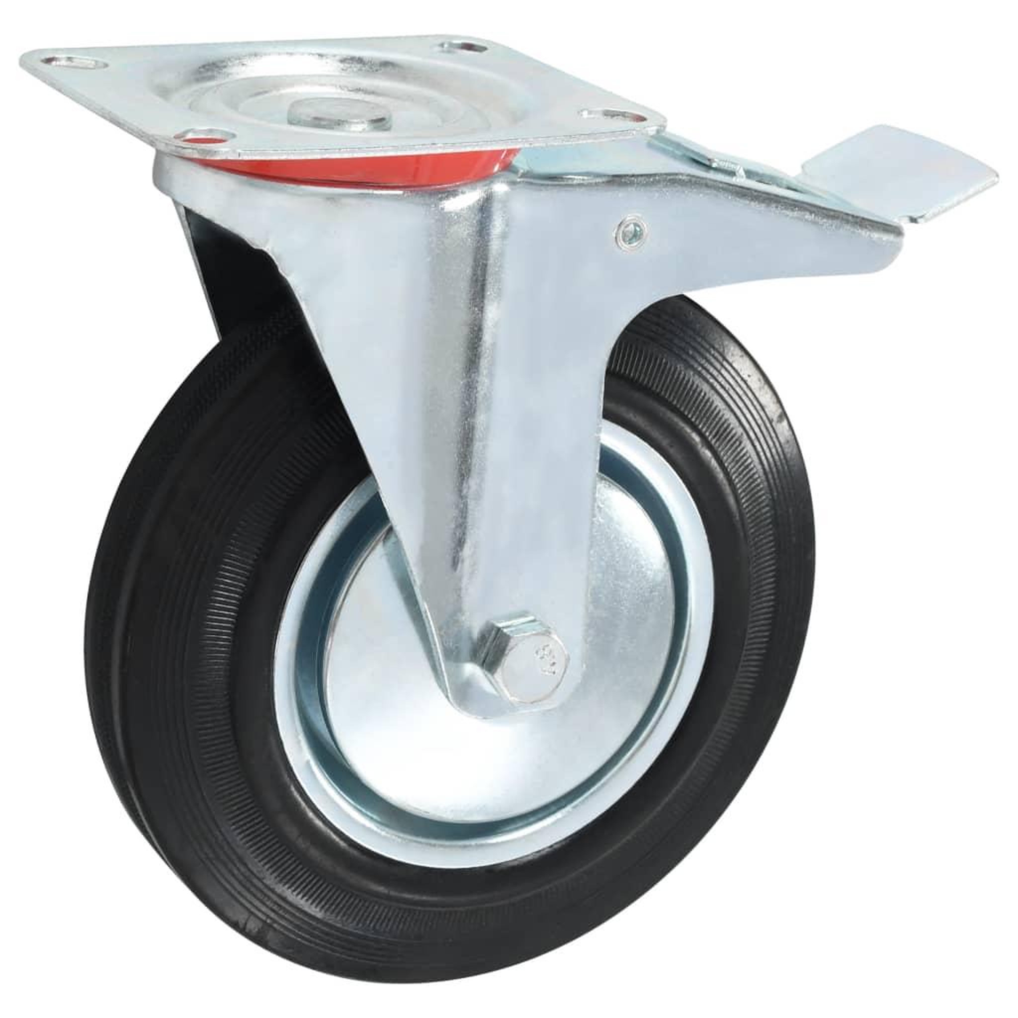 Voir la diapositive 4 : VIDAXL 12 pcs Roulettes pivotantes 200 mm