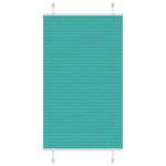 VIDAXL Store plisse vert petrole 75x150 cm largeur du tissu 74,4 cm