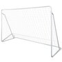 Voir la diapositive 2 : VIDAXL Filets de but de football Acier 2 pcs 240x90x150 cm