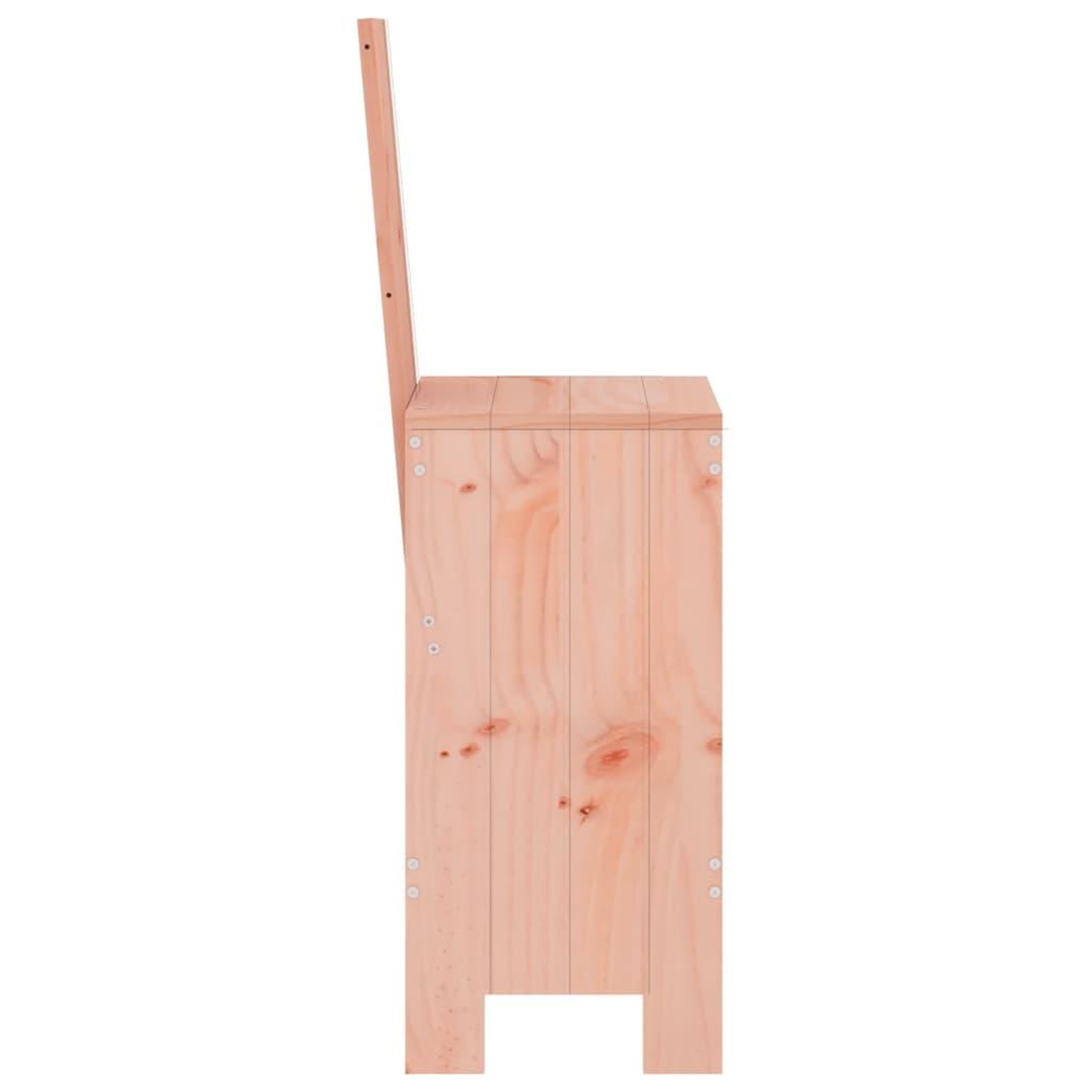 Voir la diapositive 5 : VIDAXL Tabourets de bar lot de 2 40x42x120 cm bois massif douglas