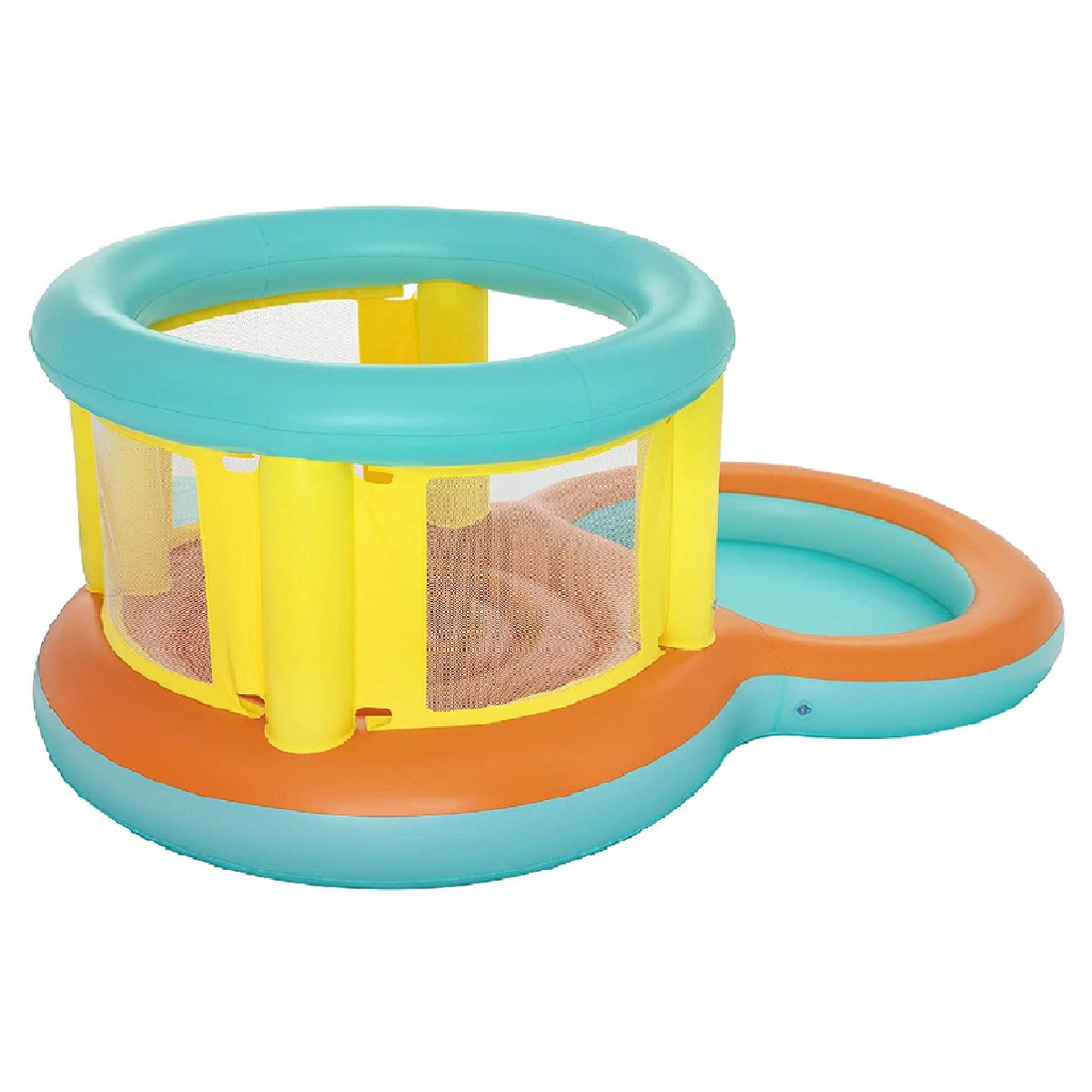 Voir la diapositive 2 : BESTWAY Château gonflable Bestway avec pataugeoire Jumptopia