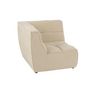 Voir la diapositive 3 : Paris Prix Module Canapé d'Angle Matelassé  Grid  98cm Beige