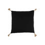 Voir la diapositive 2 : Paris Prix Coussin Déco  Tissage  45x45cm Noir & Beige