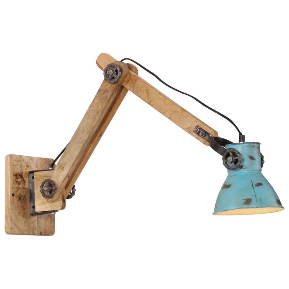 VIDAXL Lampe murale 25 W bleu delave 96x15x20 cm E27