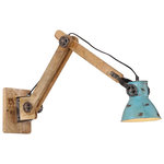 VIDAXL Lampe murale 25 W bleu delave 96x15x20 cm E27