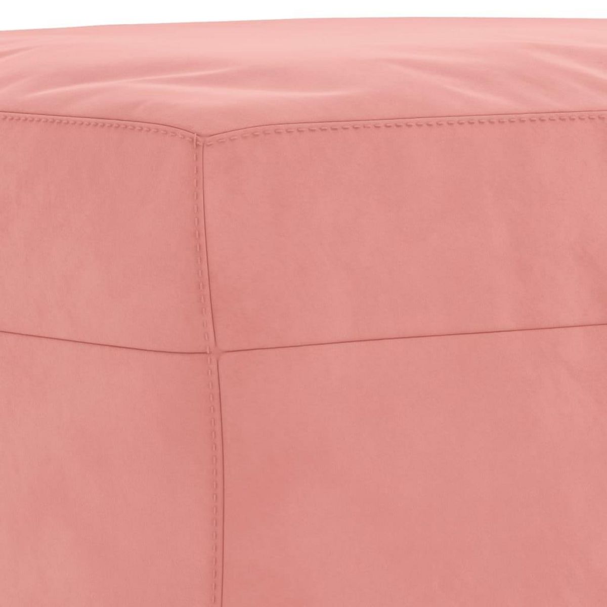 VIDAXL Banc Rose 100x35x41 cm Velours